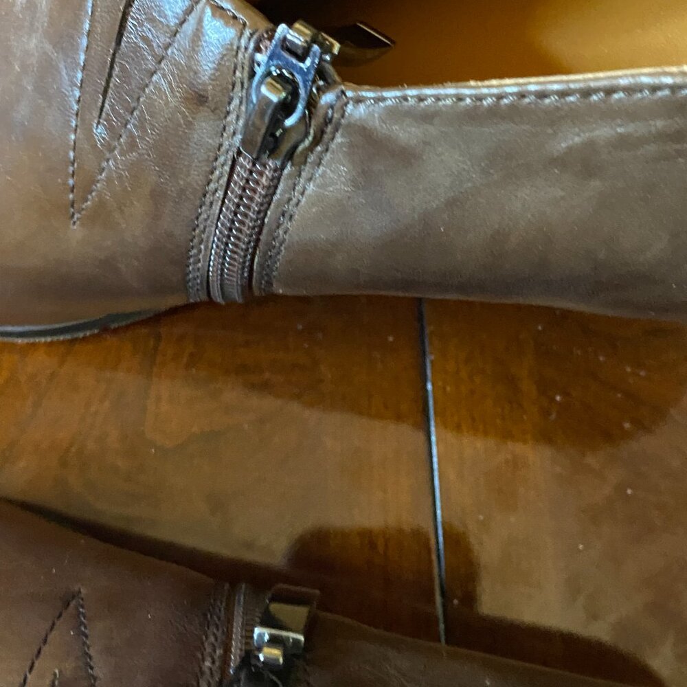 Spring Step Chocolate Bootie Size Eu 42. Worn Onc… - image 4